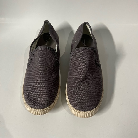 Toms gray canvas slip on sneakers - Picture 2 of 7
